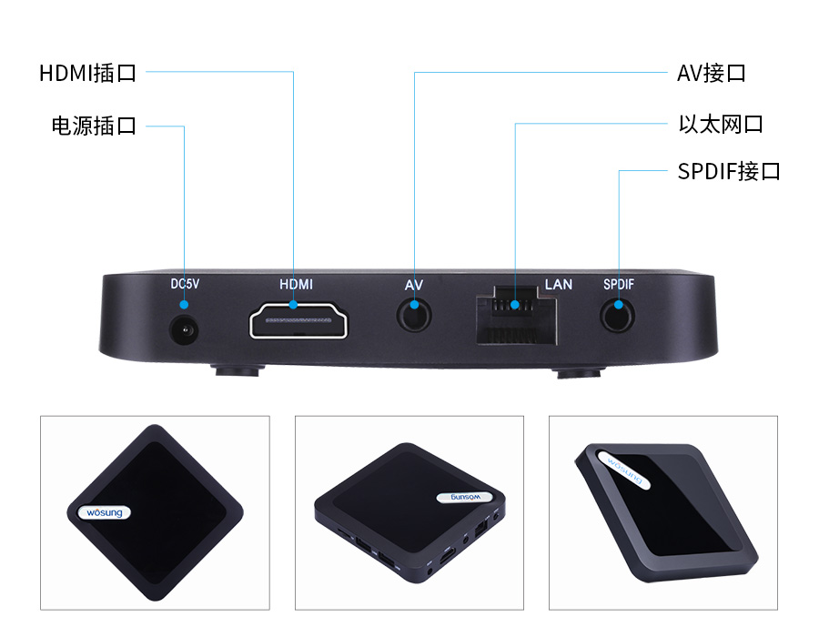 迷你鍵盤配搭網絡高清播放器 SY-95-61V